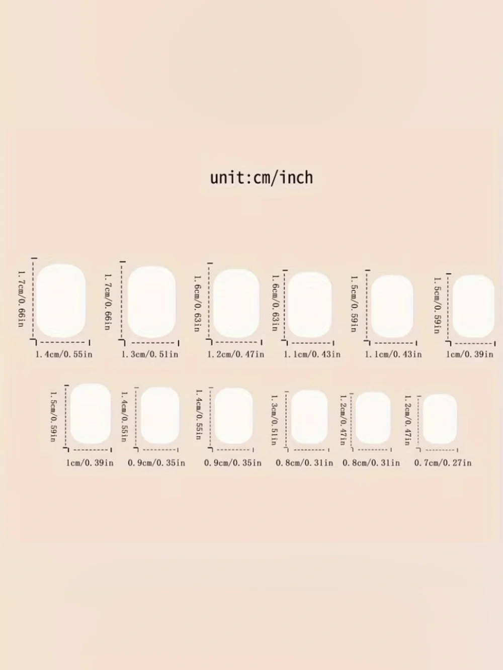 Patriotic American Flag French Tip Nail press on set